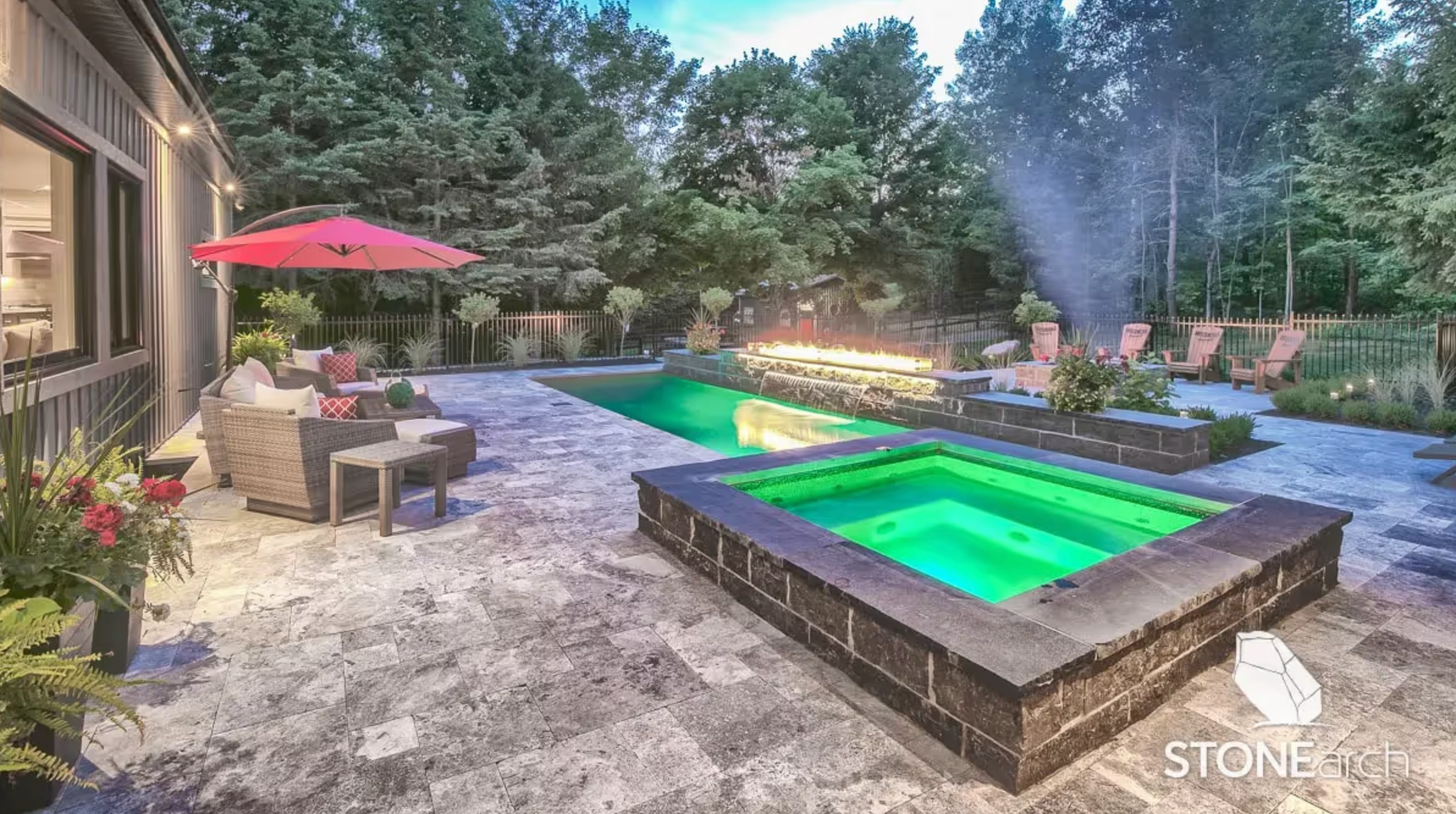 Gray Mix Travertine