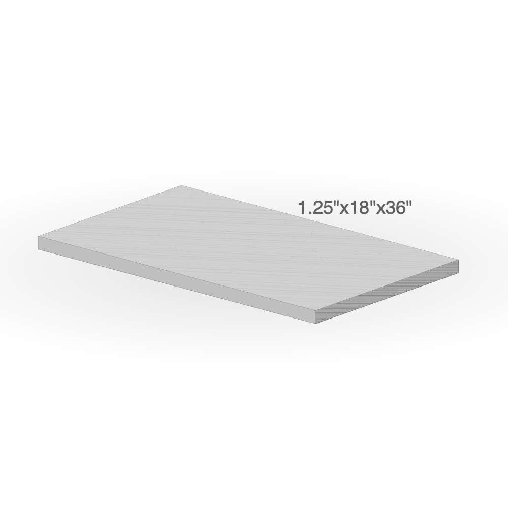 Paver - Saga Sandstone - Natural - Saw Cut - 1-1/4"x18"x36" sketch