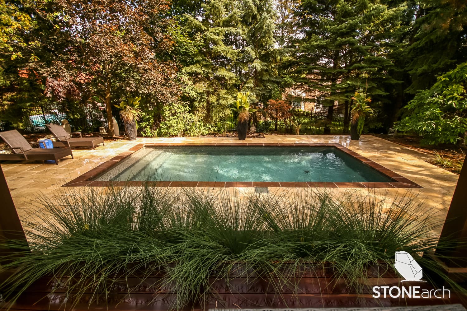 Coping - Ivory Mix Travertine - Straight Cut - 2"x12"x48"