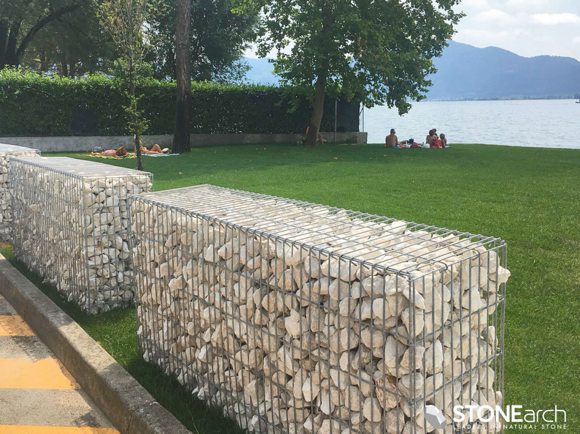 Stone Grid/Gabion Cage Baskets - A - 40x20xH20