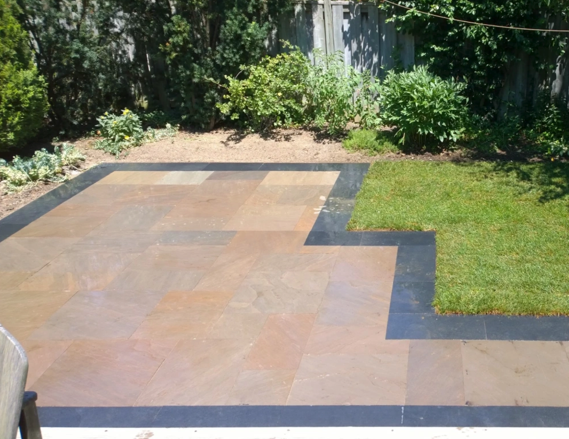 Jumbo Slab - Autumn Brown Sandstone - All Sides Rockfaced - 2"x24"x72"