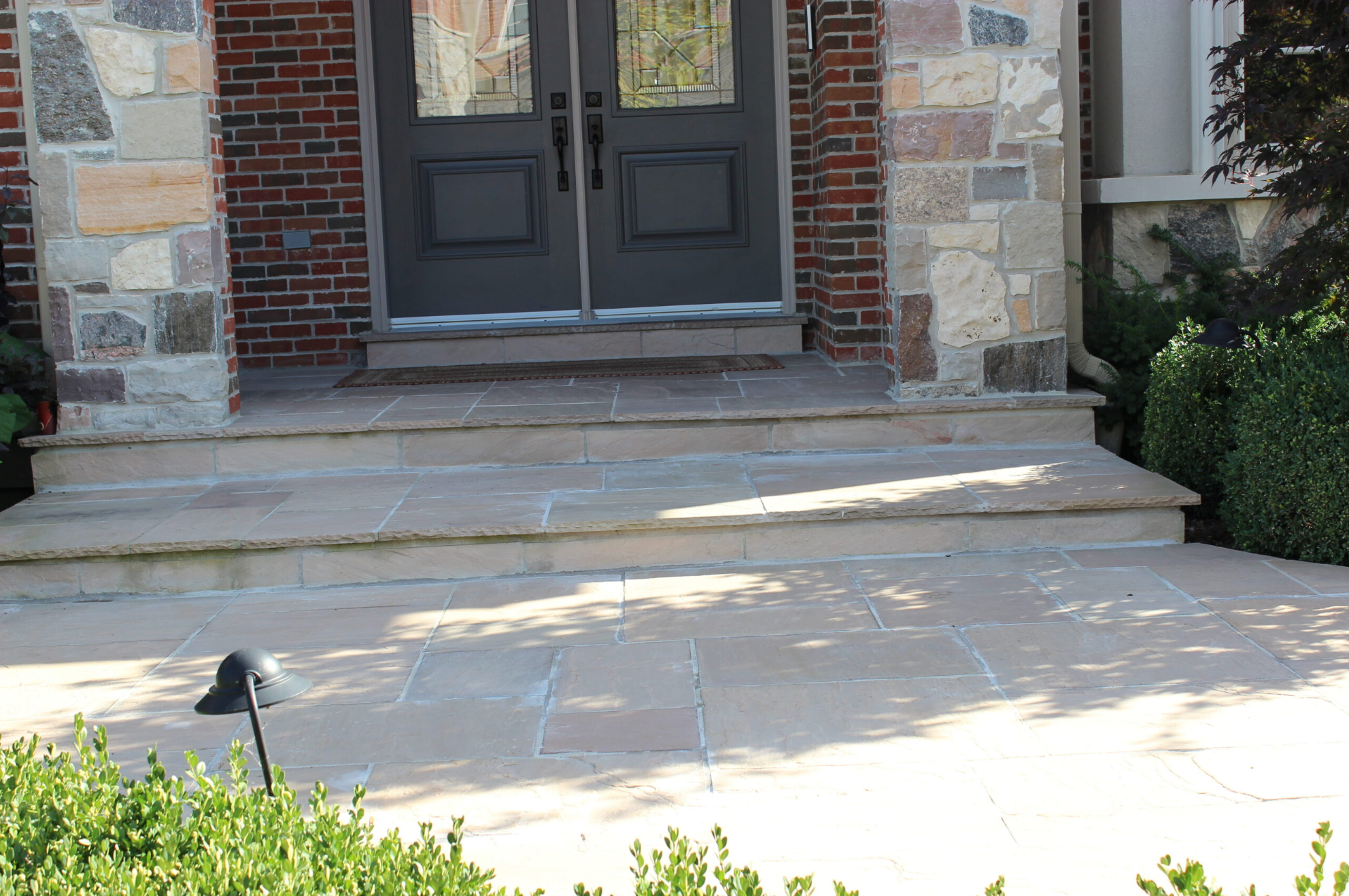 Coping - Beige Sandstone - 3 Edges Sawn, 1 Longside Rockfaced - 2"x12"x96"