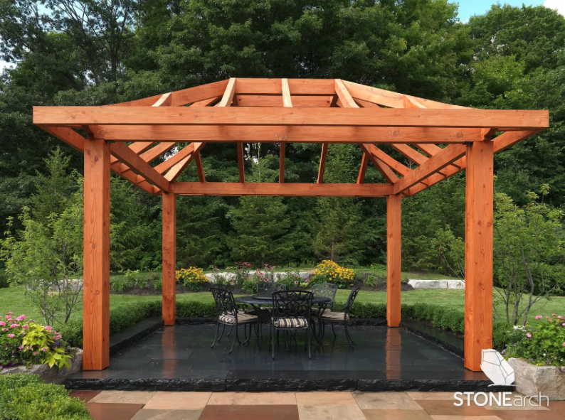 Curb - Black Limestone - Curbs - Natural - Rock Cut - 6"x6"x46"