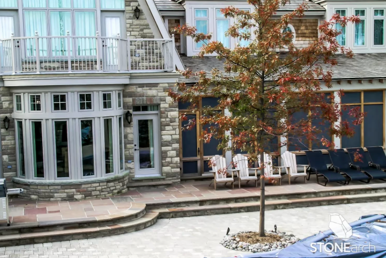 Paver - Brown Sandstone - Natural - Saw Cut - 1-1/4"x24"x24"