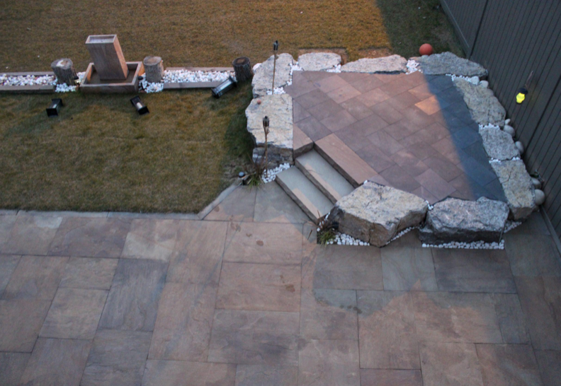 Paver - Desert Sand Sandstone - Natural Edges M/Cut - 1"x12"x12"
