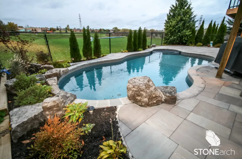 Coping - Flint Sandstone - Natural - Rock Cut - 2"x16"x72"