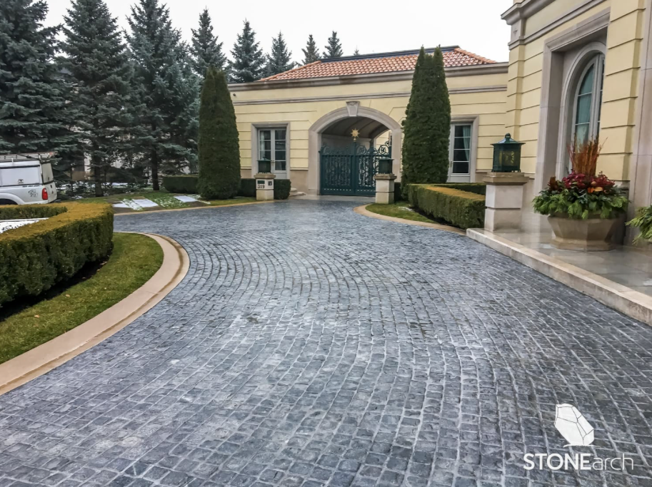 Coping (Wall - SC) - Gray Granite - Flamed - Saw Cut - 2"x14"x48"