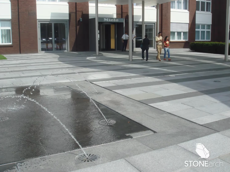 Step - Gray Granite - Flamed - Rock Cut - 6"x16"x36"