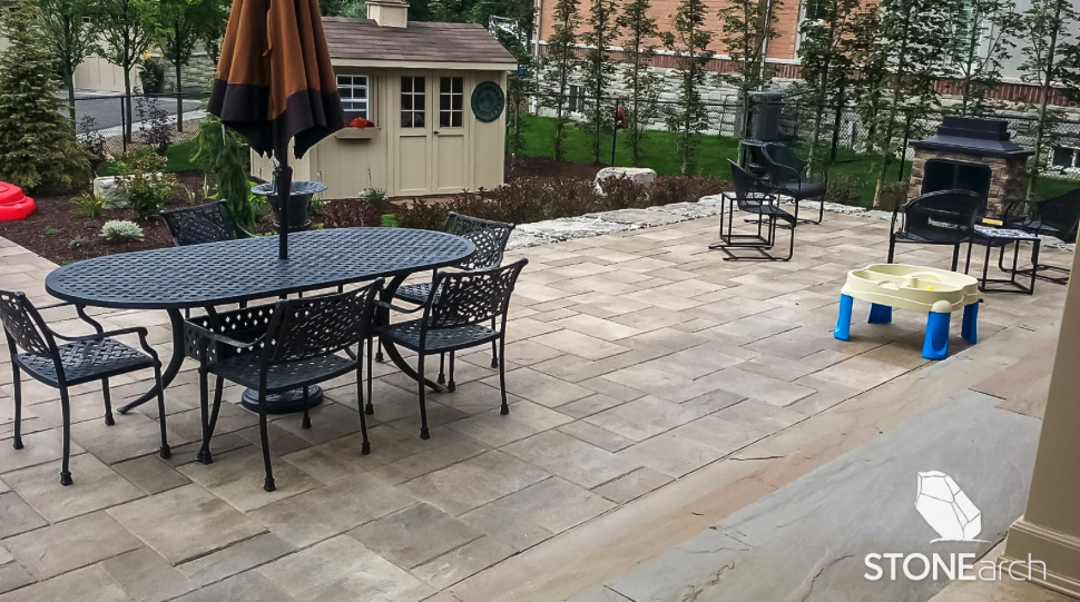 Coping - Gray Mix Travertine - Straight Cut - 2"x14"x48"