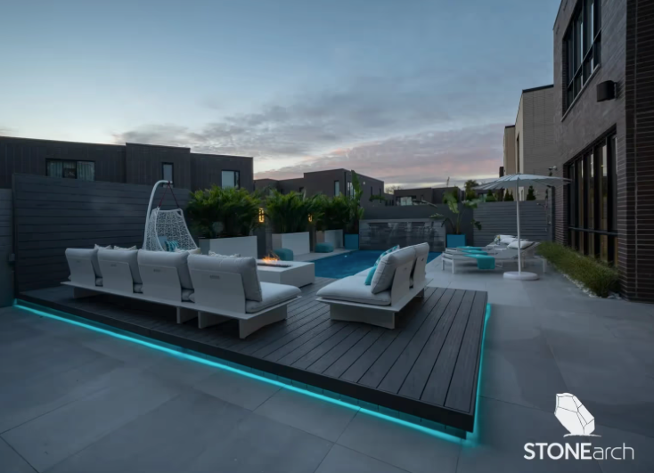 Coping (Wall - SC) - Indus Gray - Sand Blast - Saw Cut - 2"x14"x72"