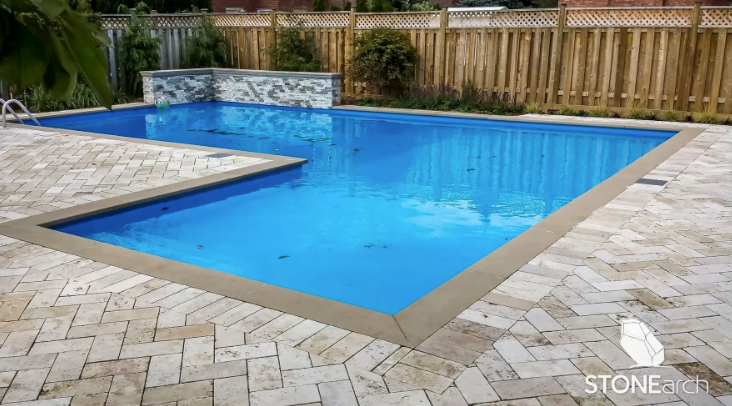 Coping - Ivory MixTravertine - Straight Cut - 2"x12"x48"