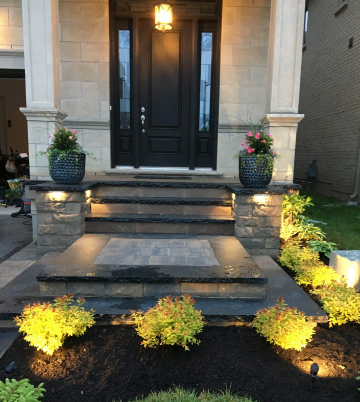 Coping - Kota Black Limestone - 3 Edges Sawn, 1 Longside Rockfaced - 2"x14"x60"