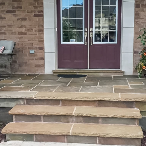 Coping (Wall - RF) - Lavender - Natural - Rock Cut - 2x14x48