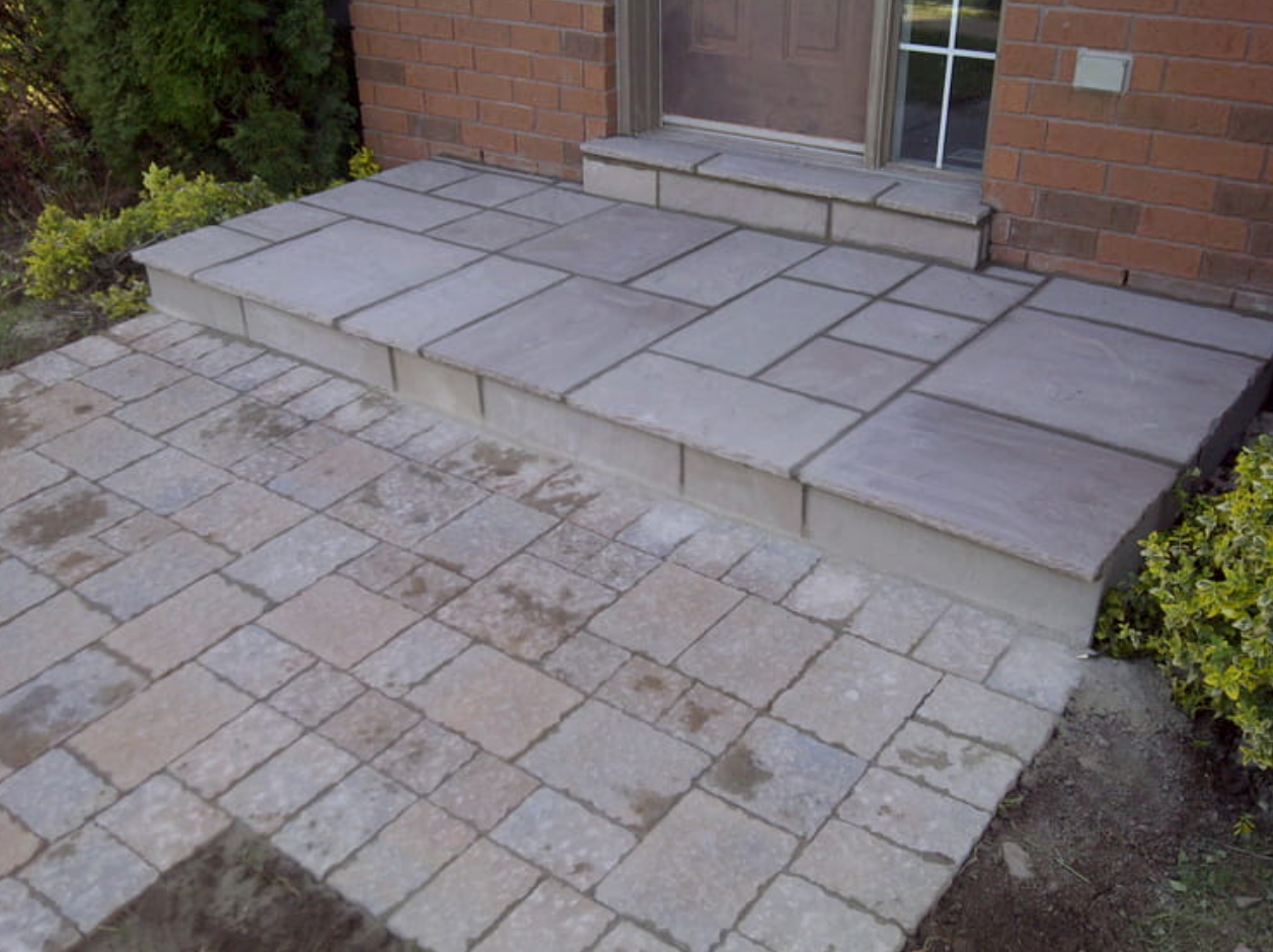 Coping - Lavender - 3 Edges Sawn, 1 Long Rock Face - 2"x6'x14"