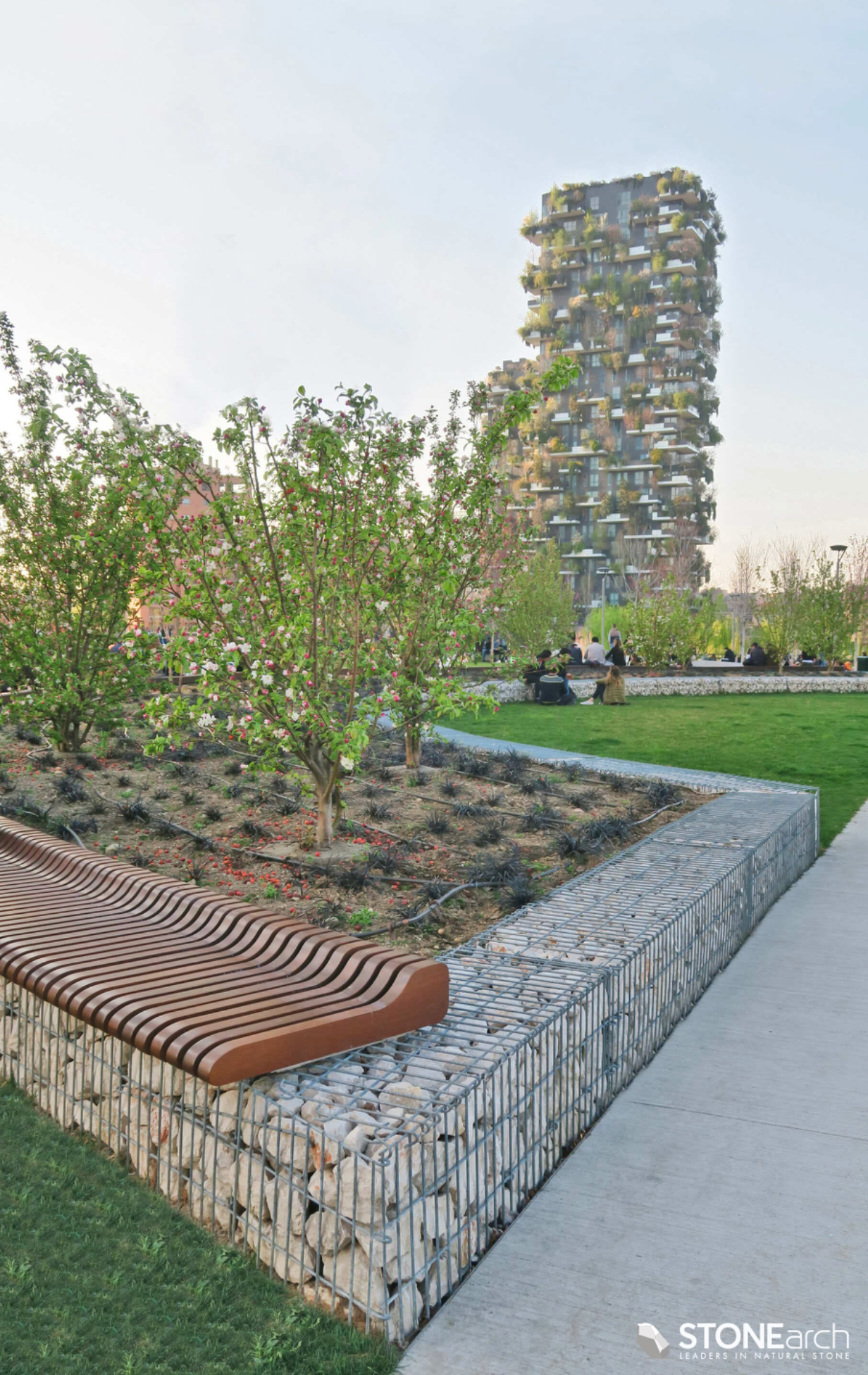 Stone Grid/Gabion Cage Baskets - C - 40x10xH20