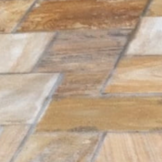 Coping - Mint Sandstone - 3 Edges Sawn, 1 Longside Rockfaced - 2"x14"x48" swatch
