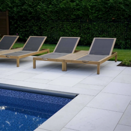 Coping - Moderno Beige Limestone - Sand Blast - Saw Cut - 2"x12"x72"