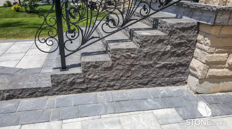 Step - SilverValley - Antique - Rock Cut - 6"x16"x60"