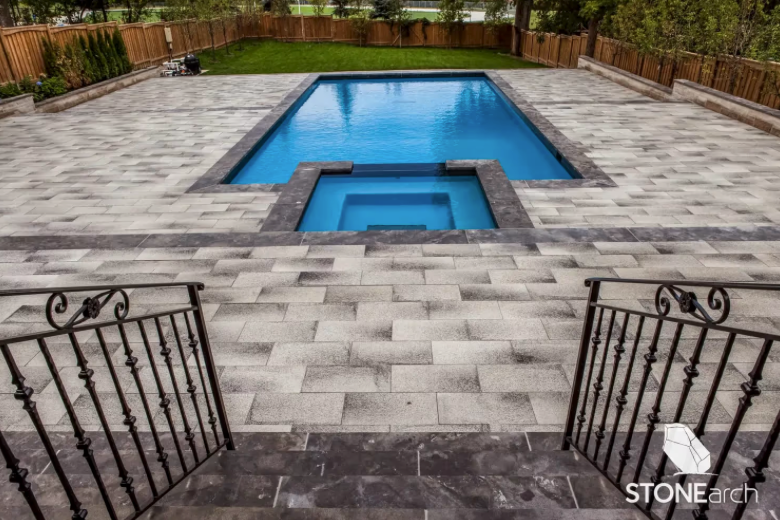 Coping (Pool) - SilverValley - Antique - Bullnose - 2"x12"x72"