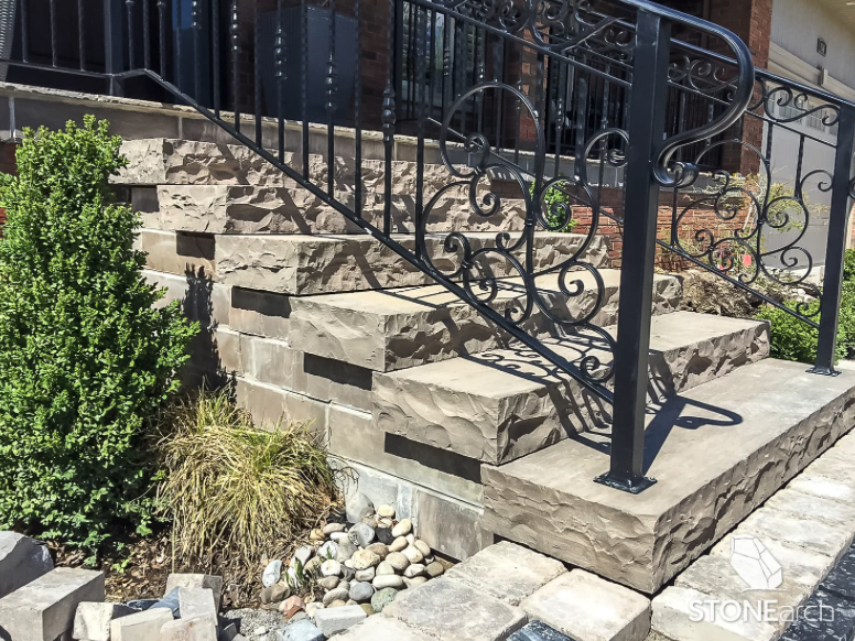 Hearth Stone - Slate Gray Sandstone - Hearth Stone - Natural - Rock Cut - 2"x18"x72"