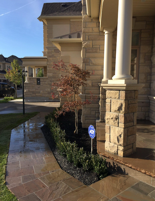 PierCap - Slate Grey Sandstone - 3"x30"x30"