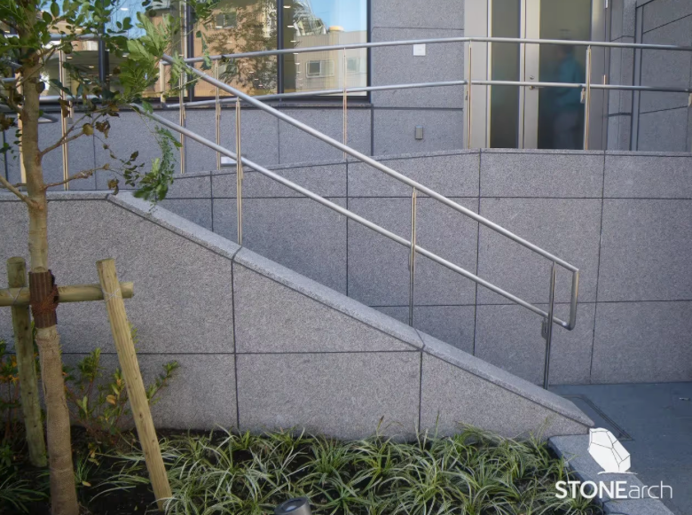 Paver - WhiteStar Granite - Flamed - Saw Cut - 1-1/4"x12"x12"