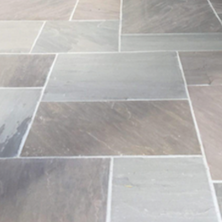 Wall Coping - Slate Grey Sandstone - All Edges Rockfaced - 2"x14"x60" swatch