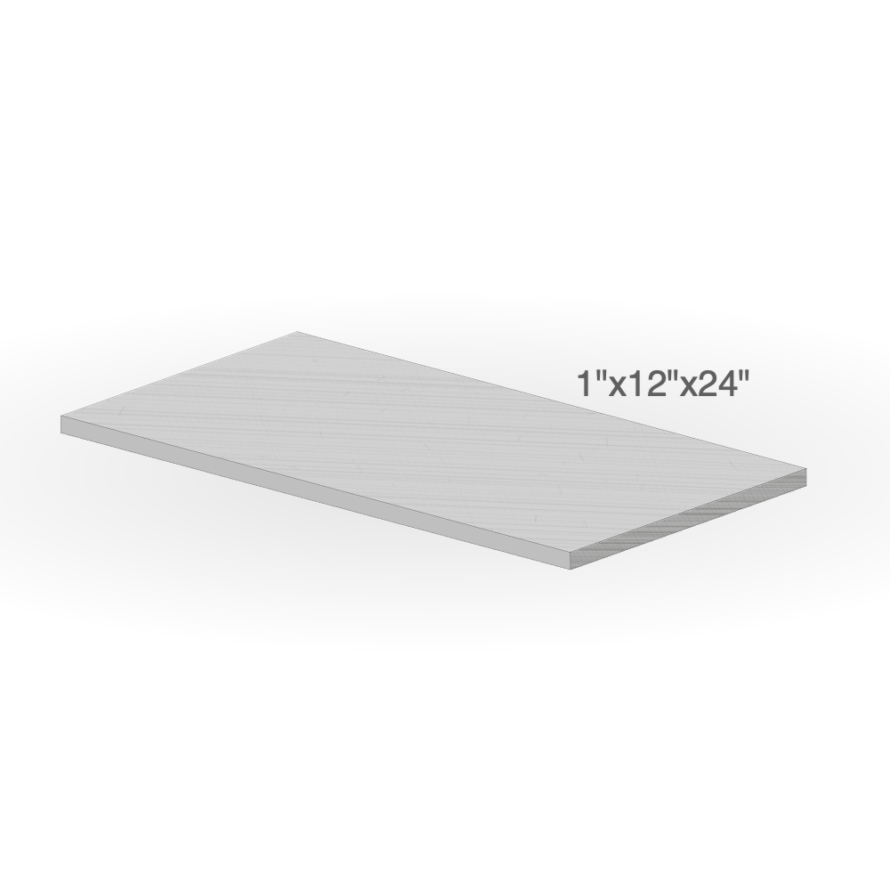 Paver - Moderna Beige Thermal Sandstone - Natural Edges M/Cut - 1"x12"x24" Sketch