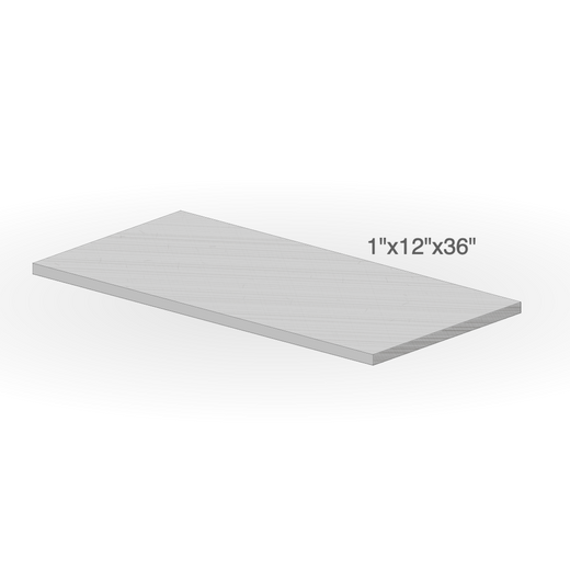 Edge Paver - Antique Black Limestone - 1"x12"x36" Sketch