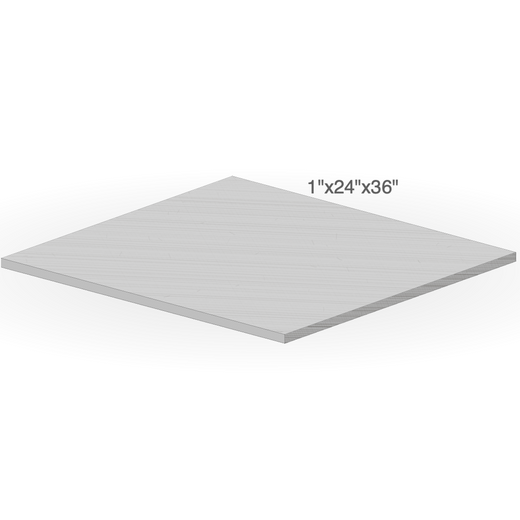 Paver - Slate Grey Sandstone - Natural Edges M/Cut - 1"x24"x36" sketch