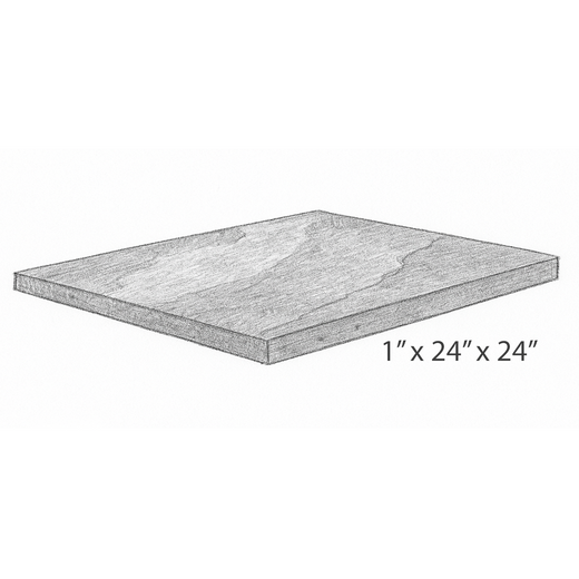 Slate Grey Sandstone paver sketch