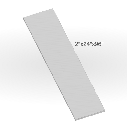 Jumbo Slab - Kota Black Limestone - All Sides Rockfaced - 2"x24"x96" sketch