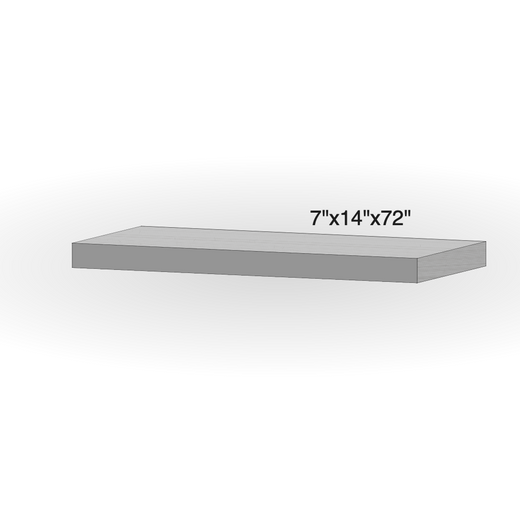 Step - Slate Gray Sandstone - Natural - Calibrated - Rock Cut - 7"x14"x72" sketch