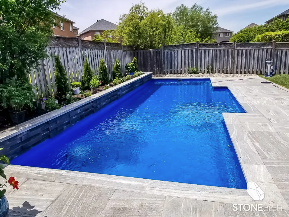 Coping  - Alicante Black - Flamed - Rock Cut - 2"x12"x48"