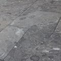 Paver - Antique Black Limestone - Natural Edges M/Cut - 1"x12"x12" swatch
