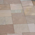 Coping - Autumn Brown Sandstone - 3 Edges Sawn, 1 Longside Rockfaced - 2"x14"x72" swatch