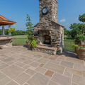 Coping - Autumn Brown Sandstone - 3 Edges Sawn, 1 Longside Rockfaced - 2"x16"x72" swatch