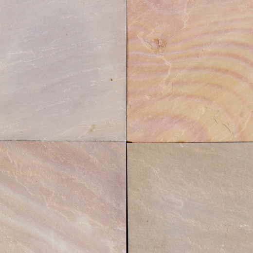Jumbo Slab - Bronte Sandstone - All Sides Rockfaced - 2"x24"x48" swatch