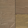 Coping - Brown Sandstone - Natural - Rock Cut - 2"x16"x60" swatch