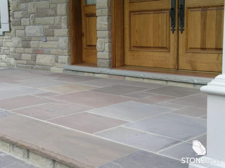 Paver - Brown Sandstone - Natural - Saw Cut - 1"x12"x18"