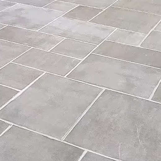 Paver - Carbon - Flamed - Saw Cut - 1-1/4"x12"x24" swatch