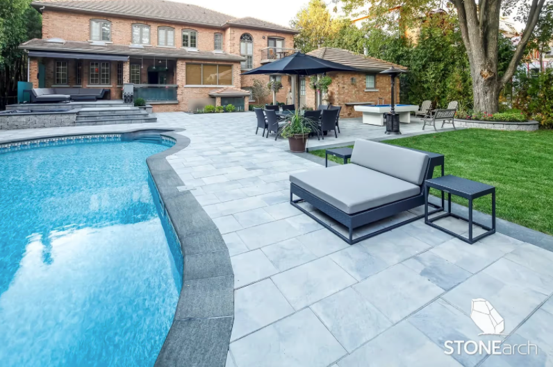 Coping (Wall - SC) - Carbon - Flamed - Saw Cut - 2"x14"x48"