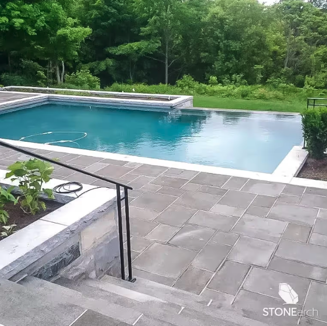 Coping  - Carbon - Flamed - Rock Cut - 2"x12"x48"