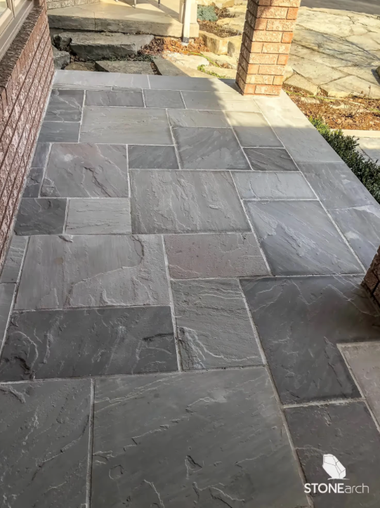 Paver (1.25") - Dove Sandstone - Natural - Saw Cut - 1.25x24x36