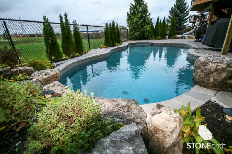 Coping  - Flint Sandstone - Natural - Rock Cut - 2"x16"x48"