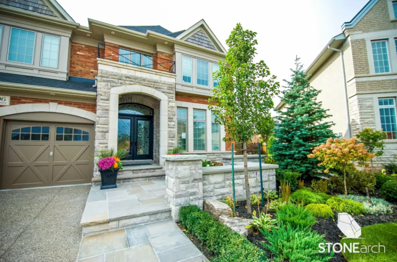 Paver - Flint Sandstone - Natural - Saw Cut - 1-1/4" - Combo