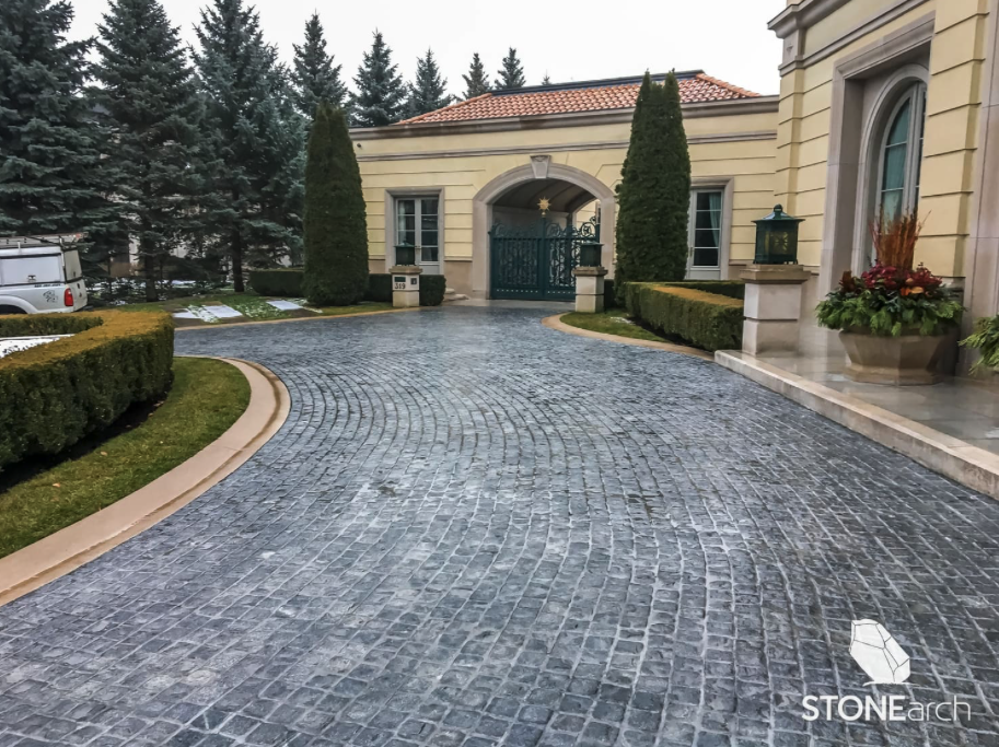 Coping (Wall - SC) - Gray Granite - Flamed - Saw Cut - 2"x14"x48"