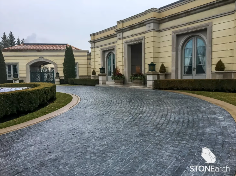 Step - Gray Granite - Flamed - Rock Cut - 6"x16"x48"