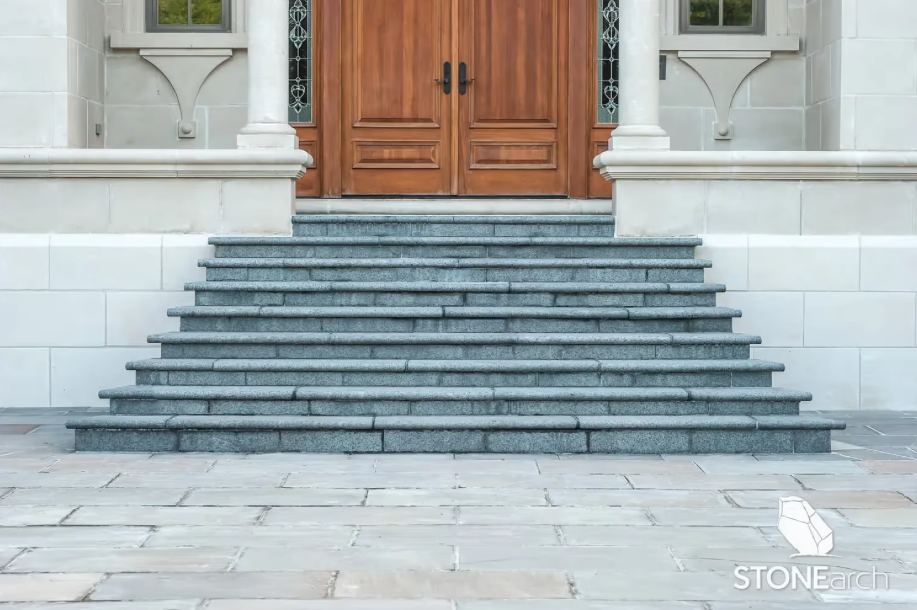 Coping  - Gray Granite - Straight - Saw Cut - 2"x12"x72"