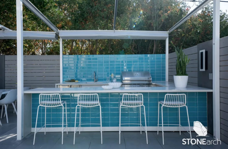 Step  - Indus Gray - Sand Blast - Saw Cut - 6"x16"x72"